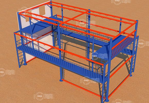 繩索救援訓(xùn)練架
